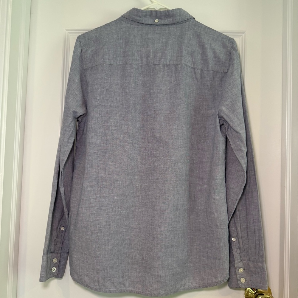 J. Crew Button-Down Linen Blend Button Down Shirt… - image 6